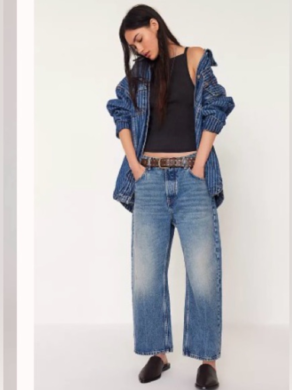 FREE PEOPLE x We The Free Deep Trance Boyfriend Jeans size 26